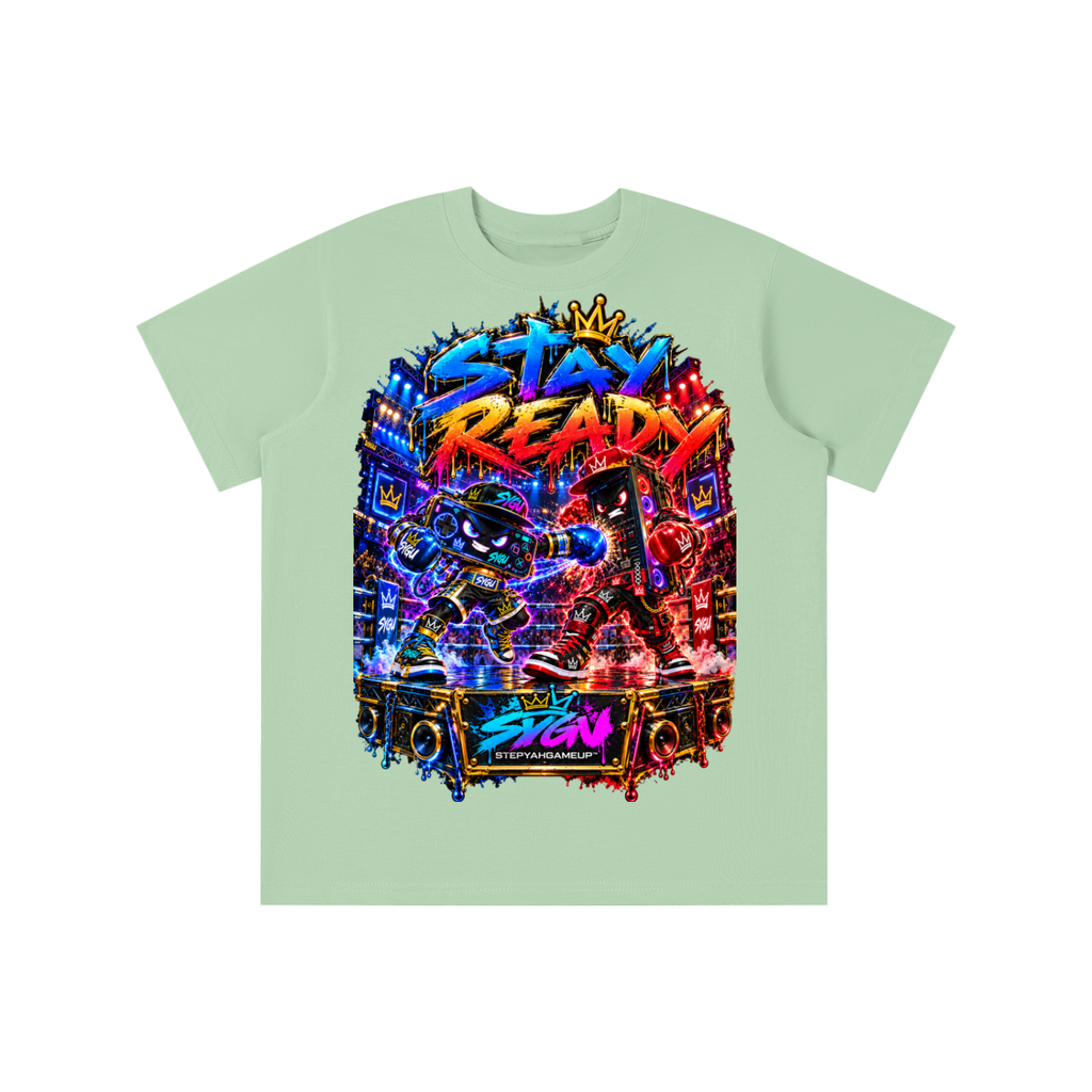 StepYahGameUp™ Stay Ready Graphic T-Shirt - Youth Unisex Tee