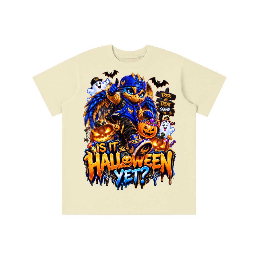 Halloween Owl Trick-or-Treat Graphic T-Shirt - Is It Halloween Yet? - Youth Unisex Tee