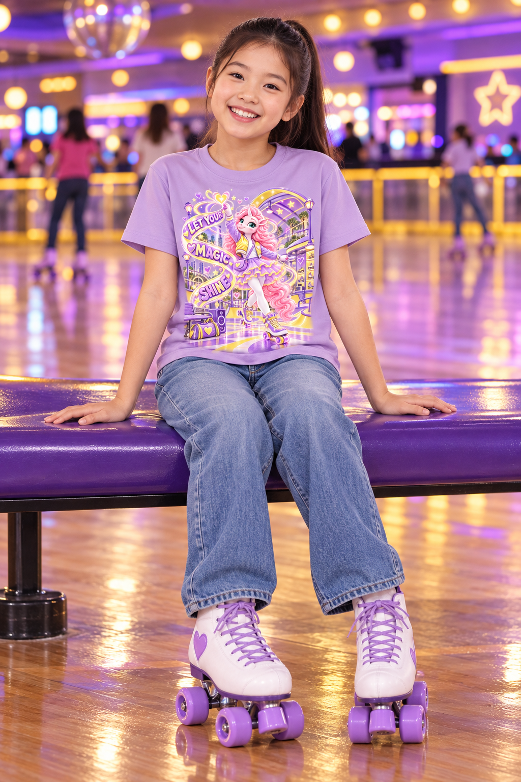 Umyrica Magical Collection™ Let Your Magic Shine Graphic T-Shirt - Youth Unisex Tee