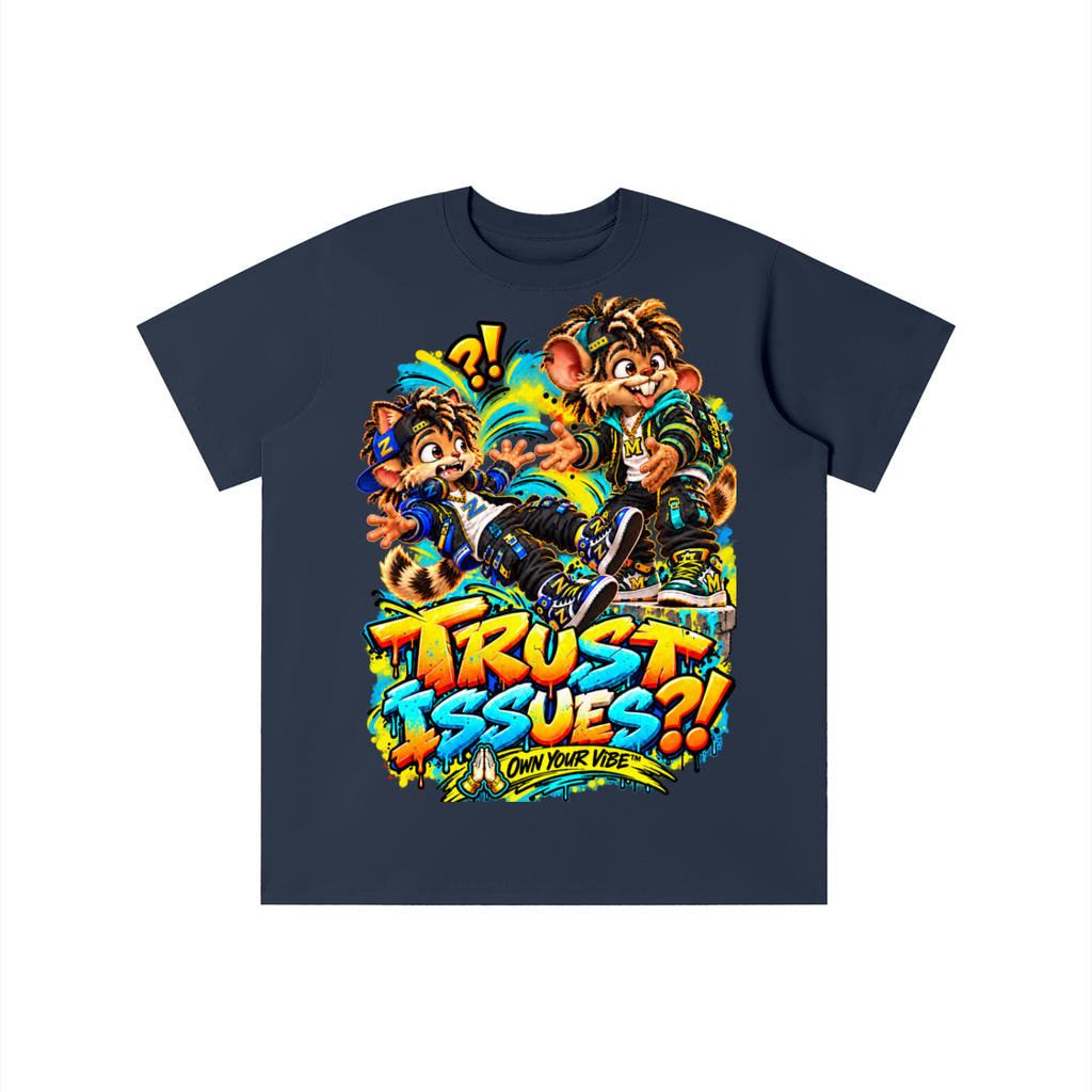 Own Your Vibe™ Trust Issues?! Graphic T-Shirt - Youth Unisex Tee