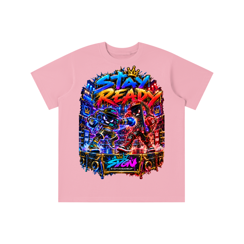 StepYahGameUp™ Stay Ready Graphic T-Shirt - Youth Unisex Tee