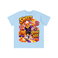 Halloween Candy Corn Graphic T-Shirt - Sweet With a Spooky Side - Youth Unisex Tee