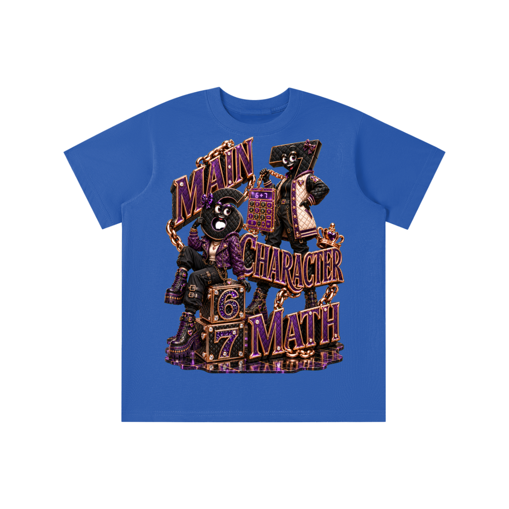 6-7 Street Mode™ Main Character Math Graphic T-Shirt - Youth Unisex Tee