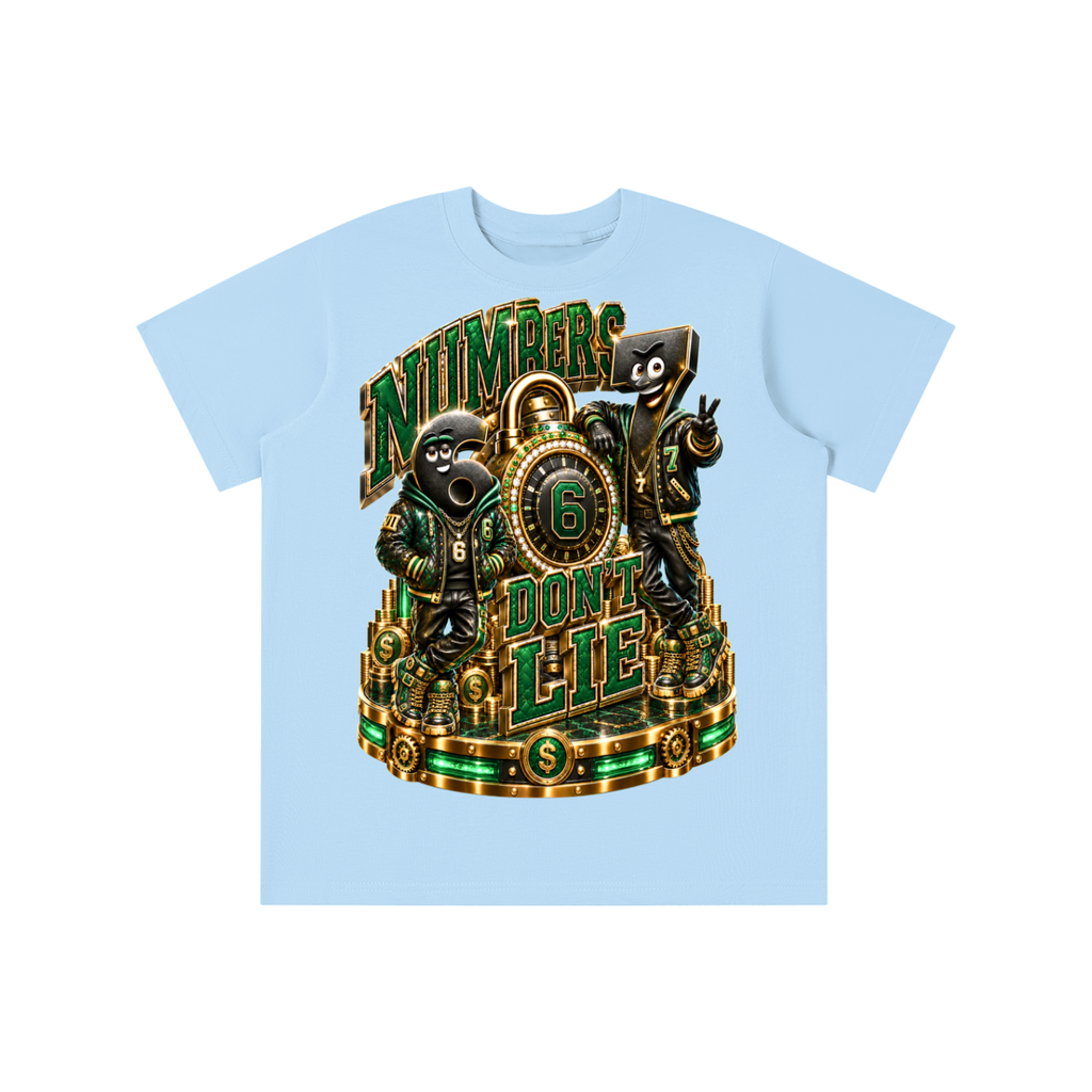 6-7 Street Mode™ Numbers Don’t Lie Graphic T-Shirt - Youth Unisex Tee
