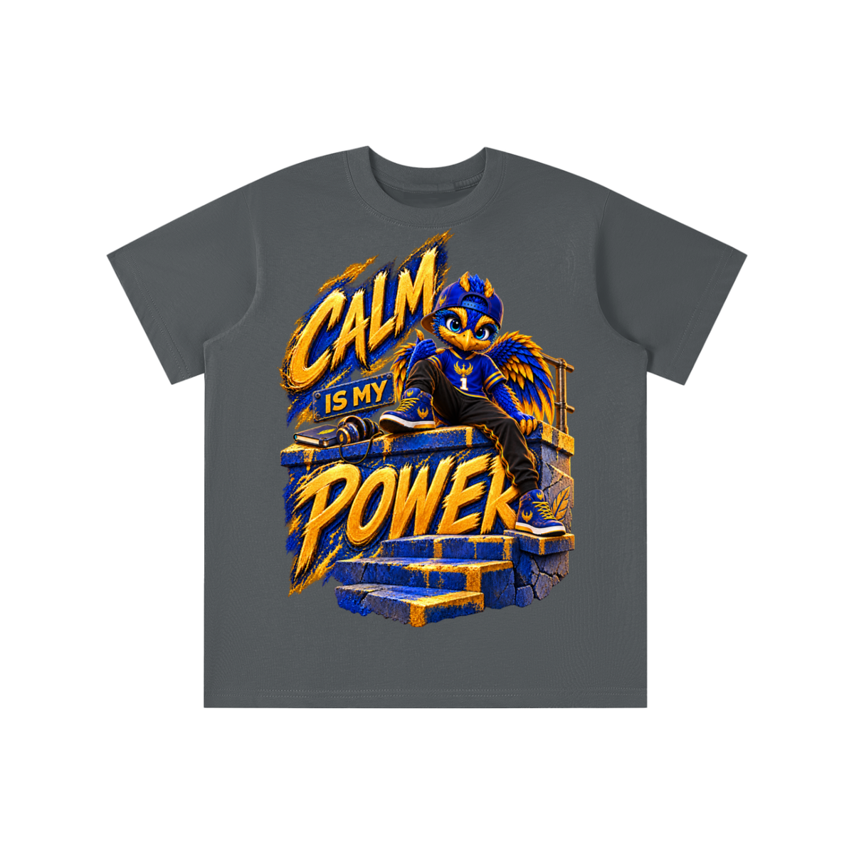 Lil Fantasy Legends™ Calm Is My Power Graphic T-Shirt - Youth Unisex Tee