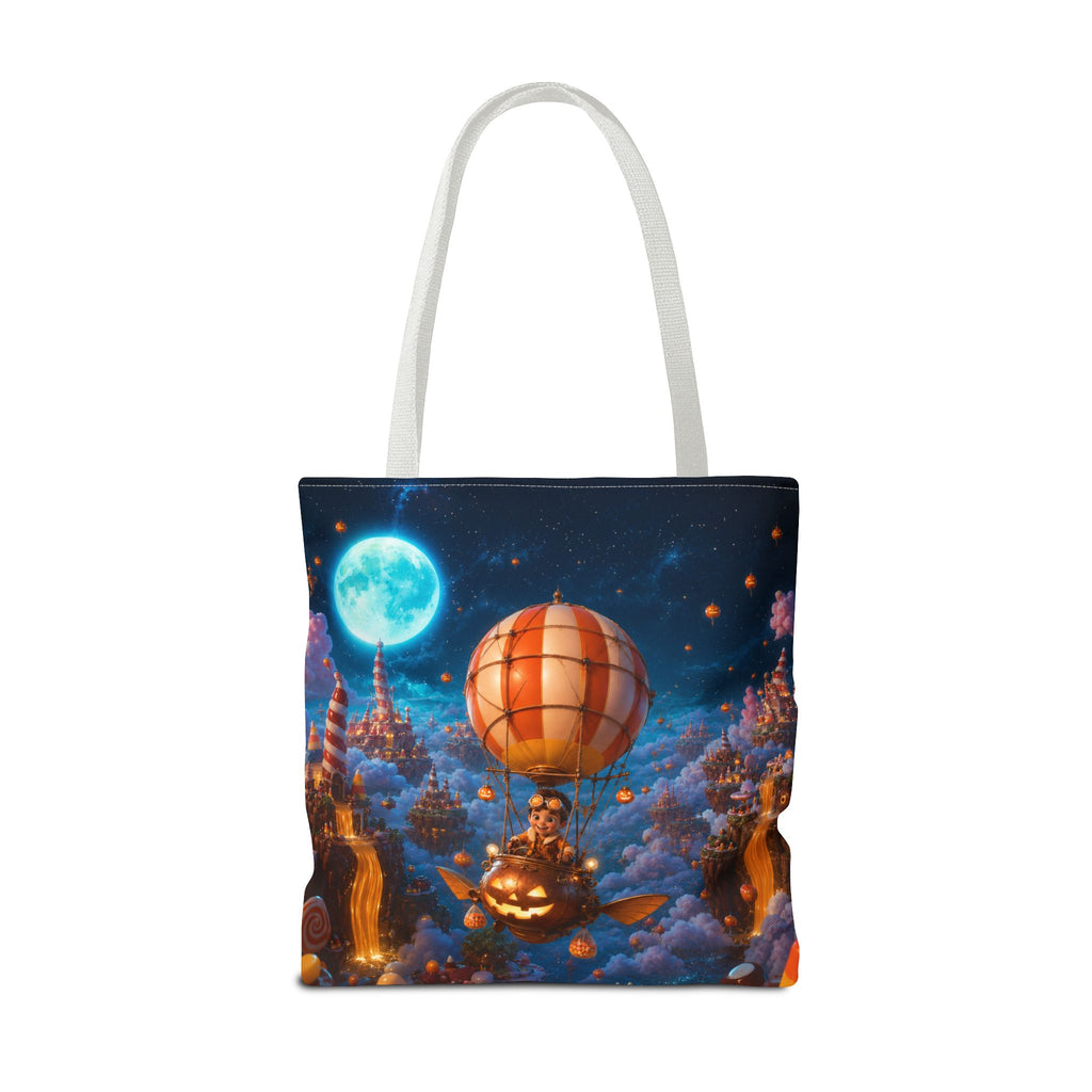 Halloween Tote Bag — Candy Corn Sky Captain