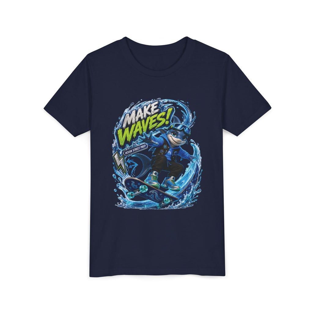 Make Waves – Lil Shyler™ | Youth Unisex Tee