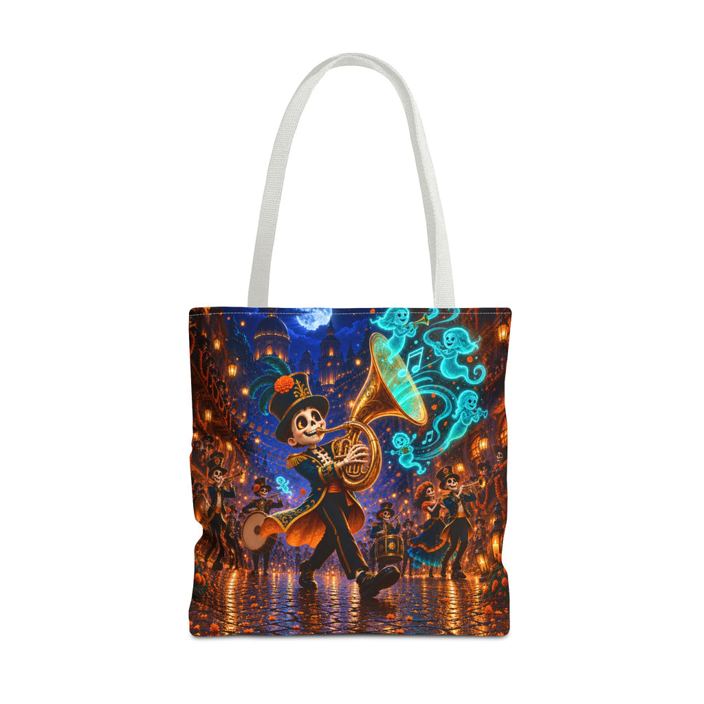 Halloween Tote Bag — Skeleton Brass Parade