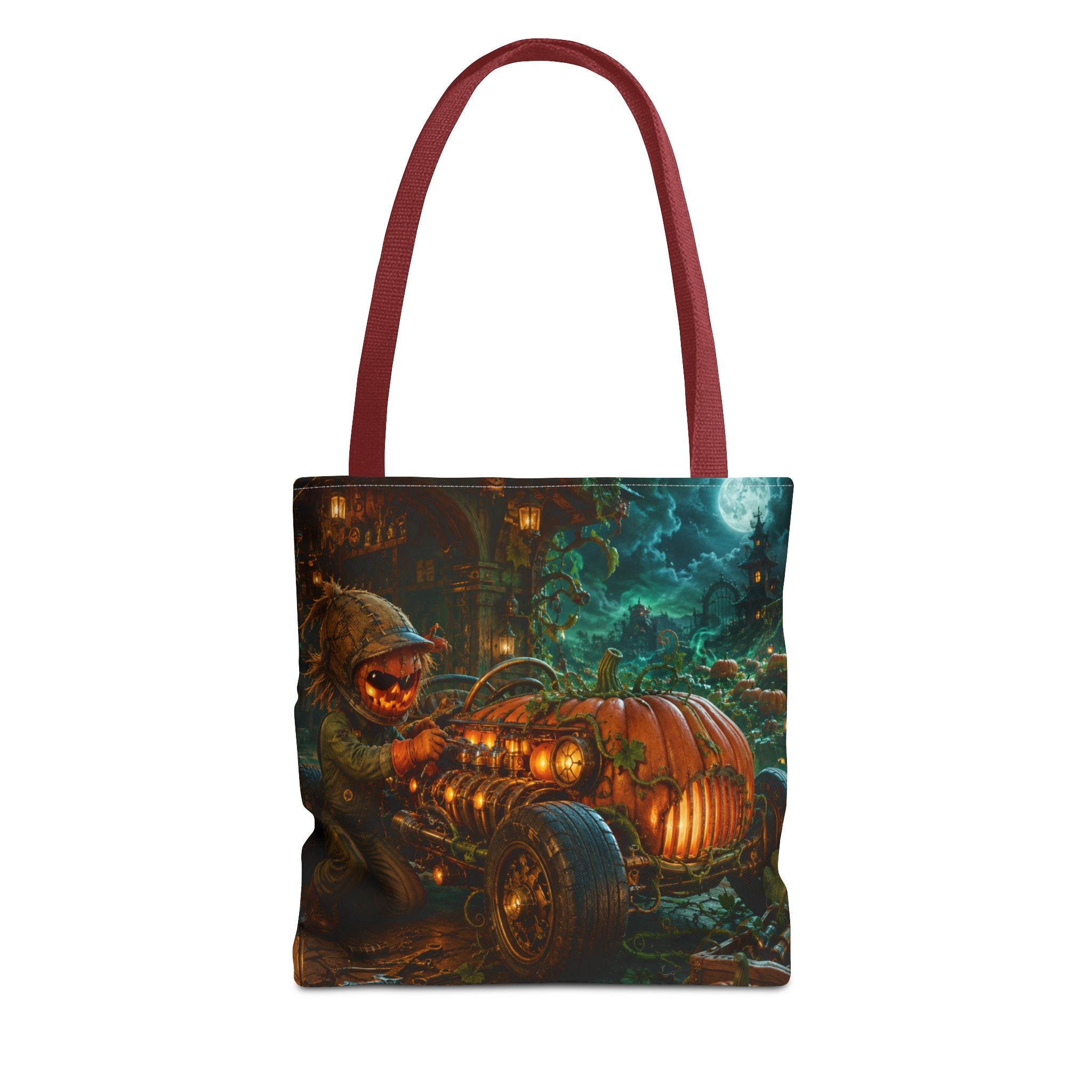Halloween Tote Bag — Pumpkin Patch Mechanic