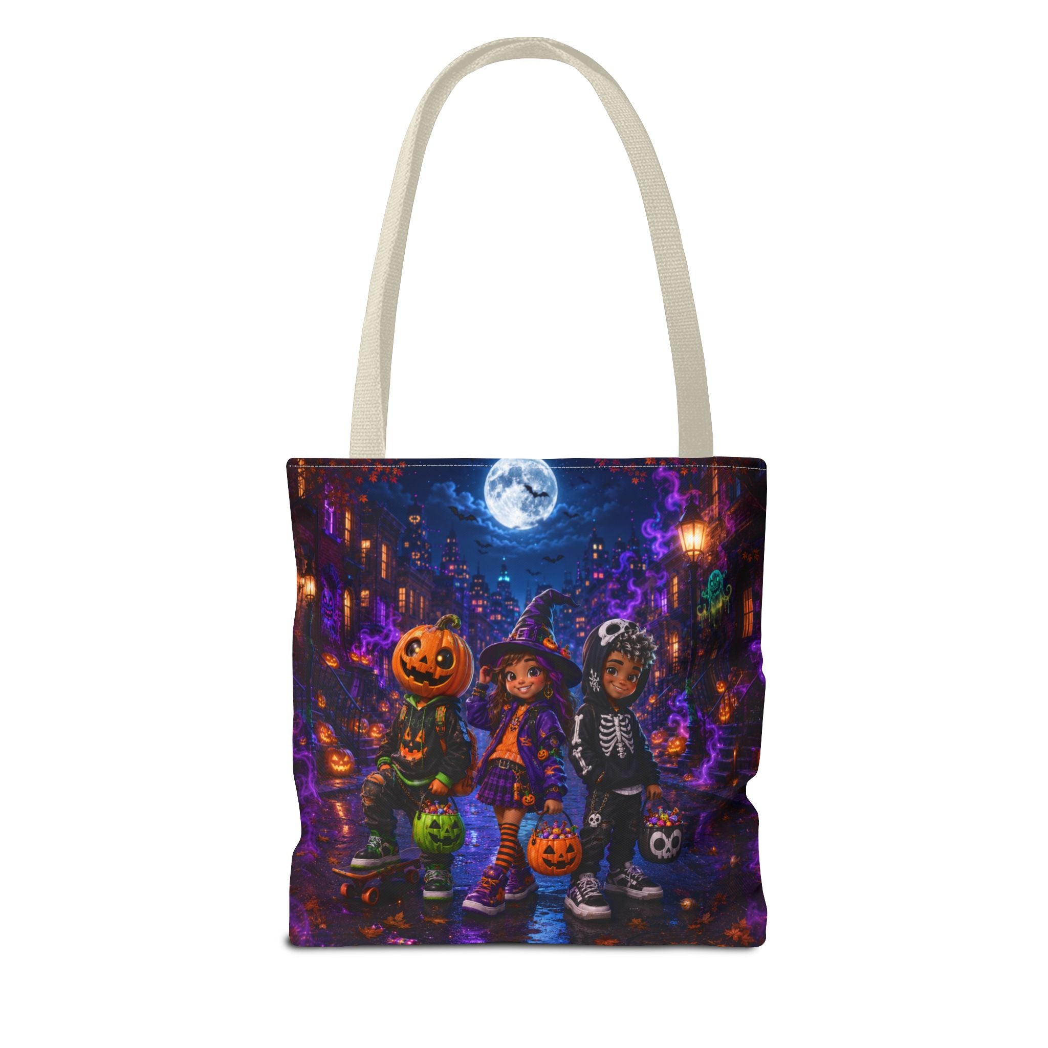 Halloween Tote Bag — Midnight Trick-or-Treat Crew