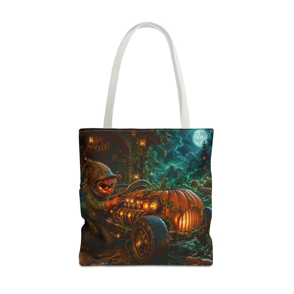 Halloween Tote Bag — Pumpkin Patch Mechanic