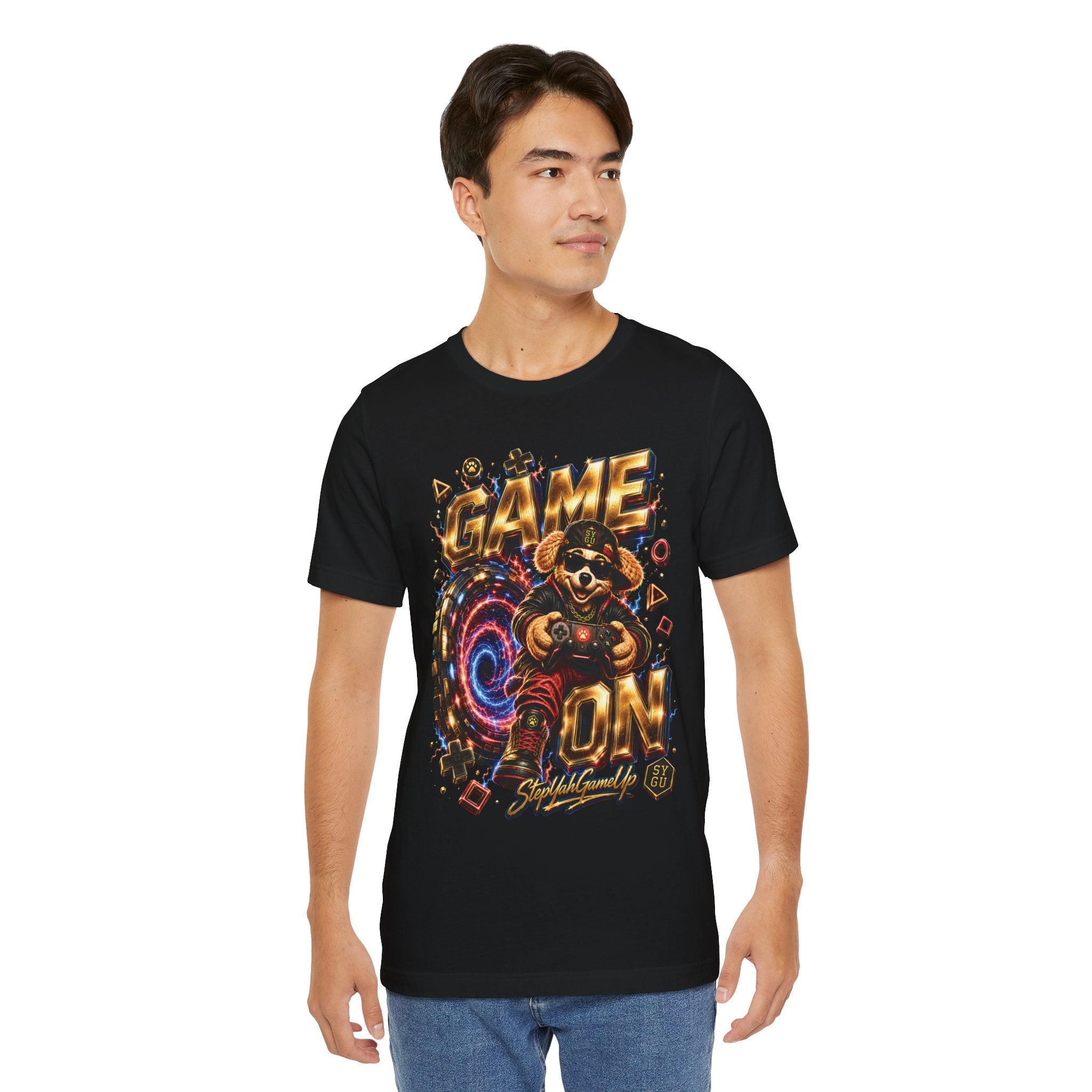 StepYahGameUp™ — Game On (Portal Edition) | Unisex Tee