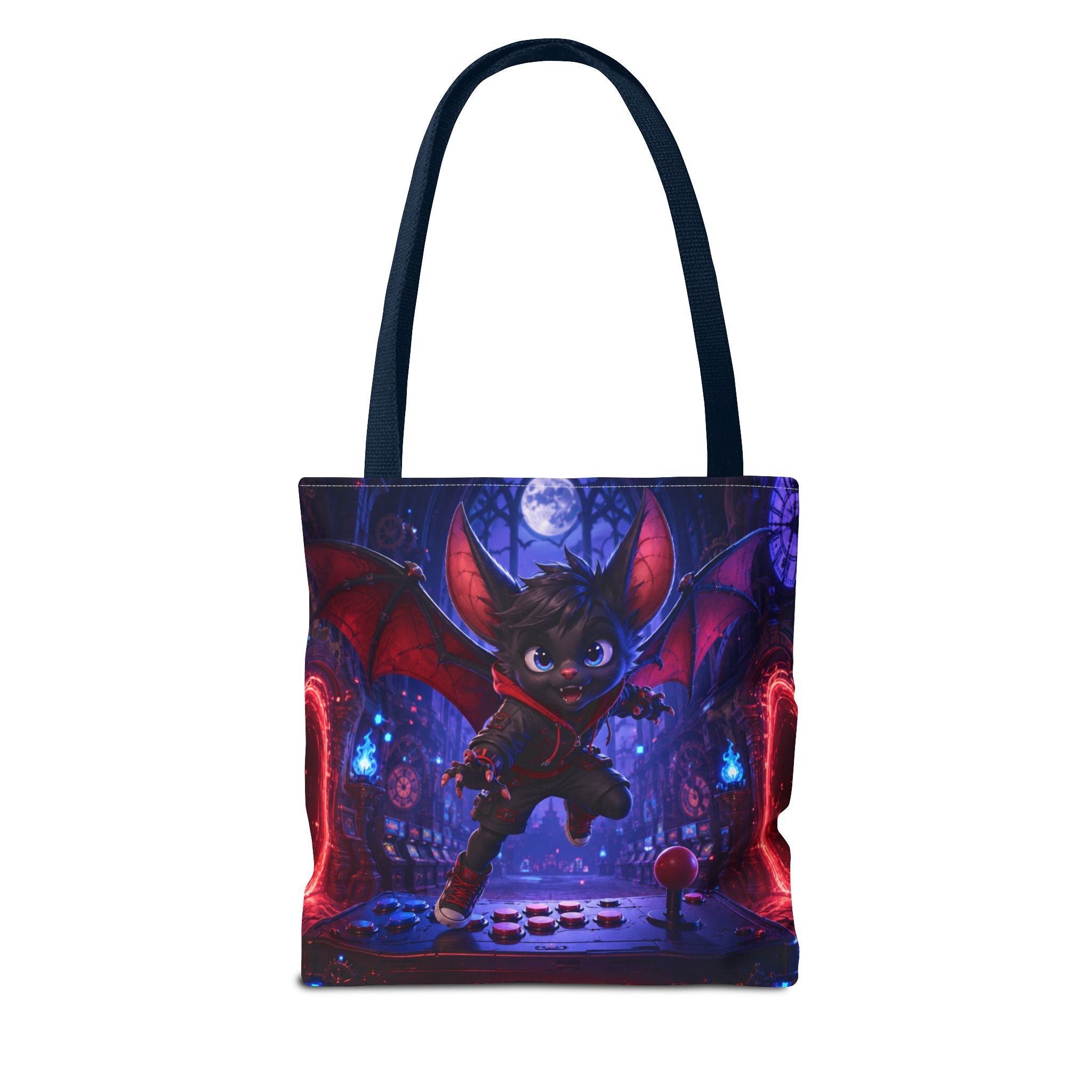 Halloween Tote Bag — Midnight Bat Arcade