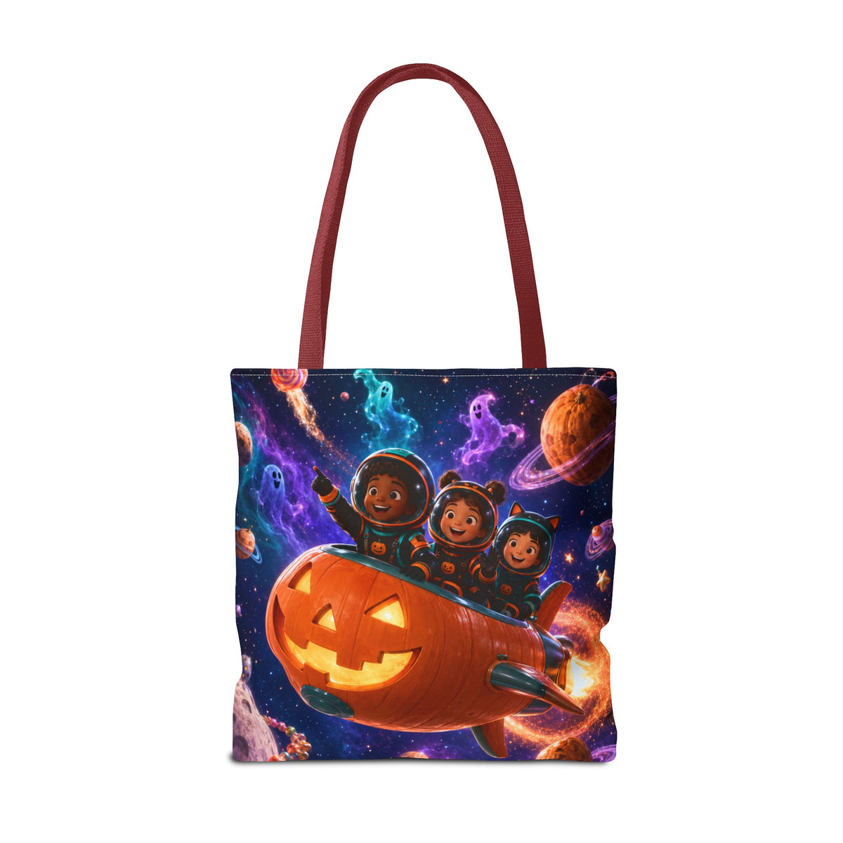 Halloween Tote Bag — Trick or Treat Galaxy