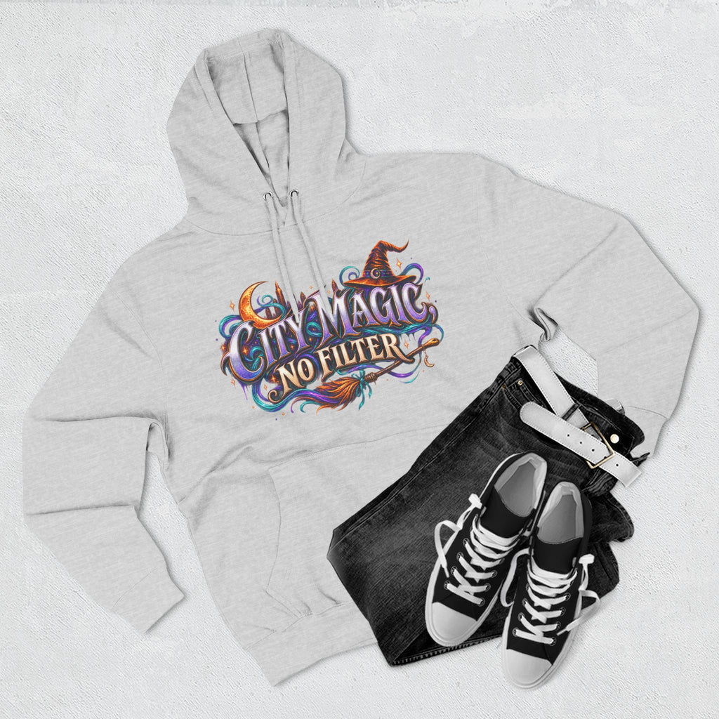 City Magic, No Filter — Urban Witch Halloween Hoodie | Adult Unisex