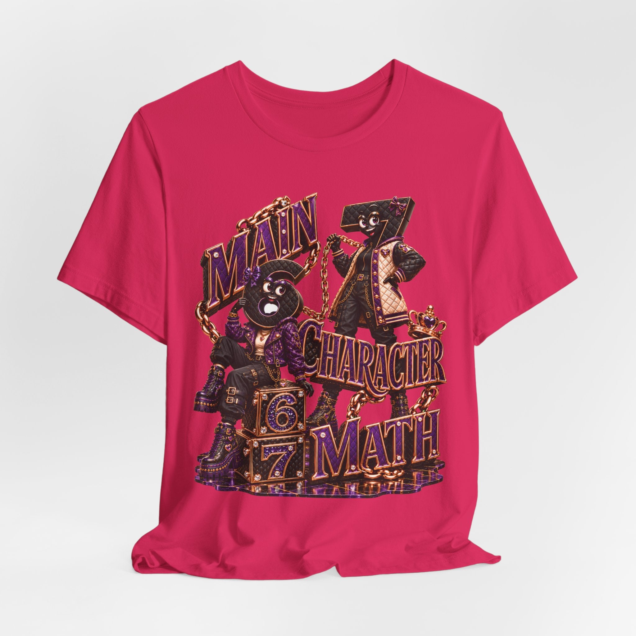 6-7: Main Character Math | Adult Unisex Tee