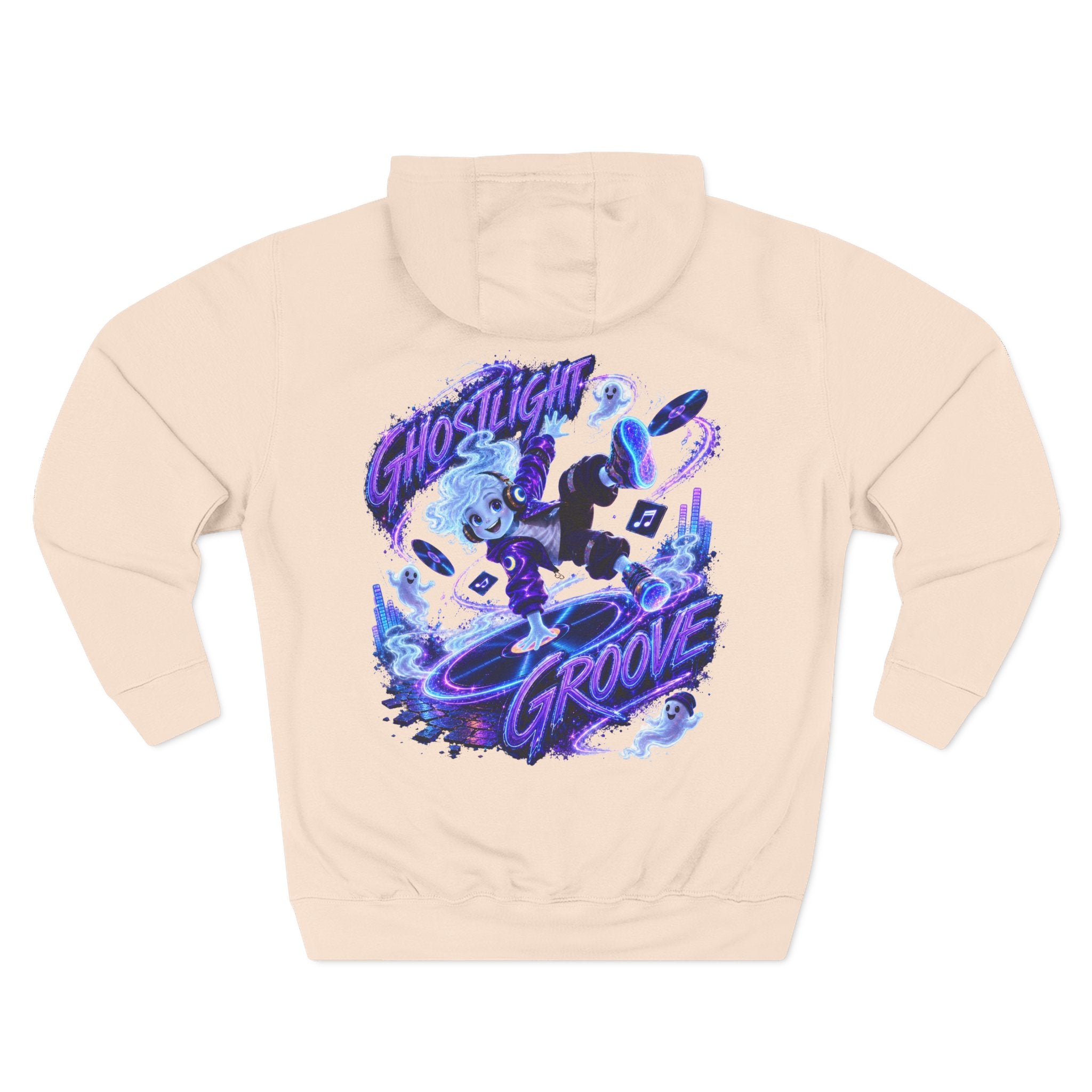 Drop That Ghostly Beat — Ghostlight Groove Halloween Hoodie | Adult Unisex
