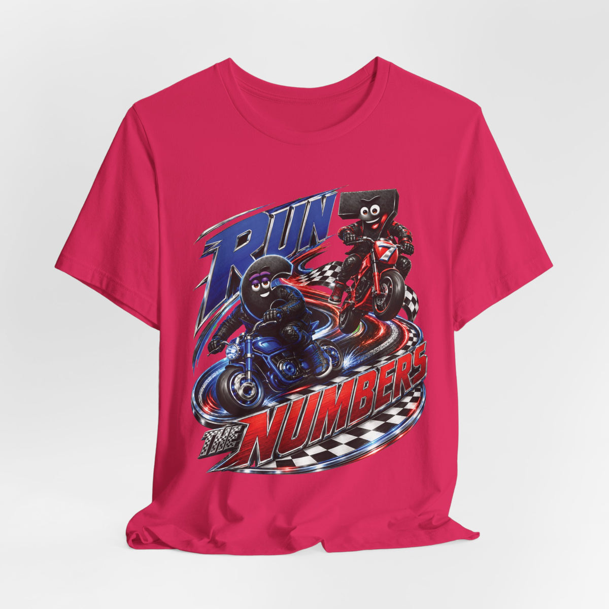 Title: 6-7: Run the Numbers | Adult Unisex Tee