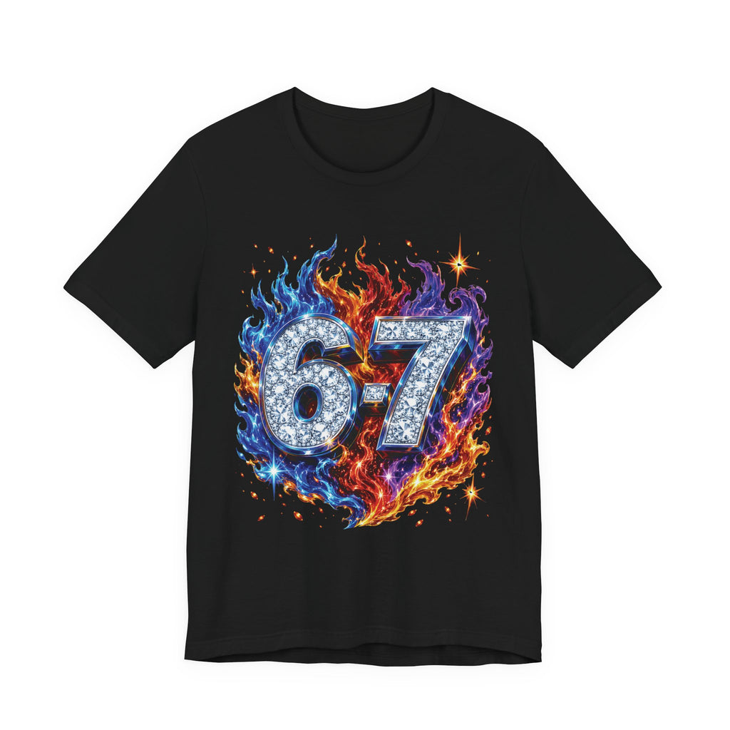 6-7 Unisex Tee — Flame Edition