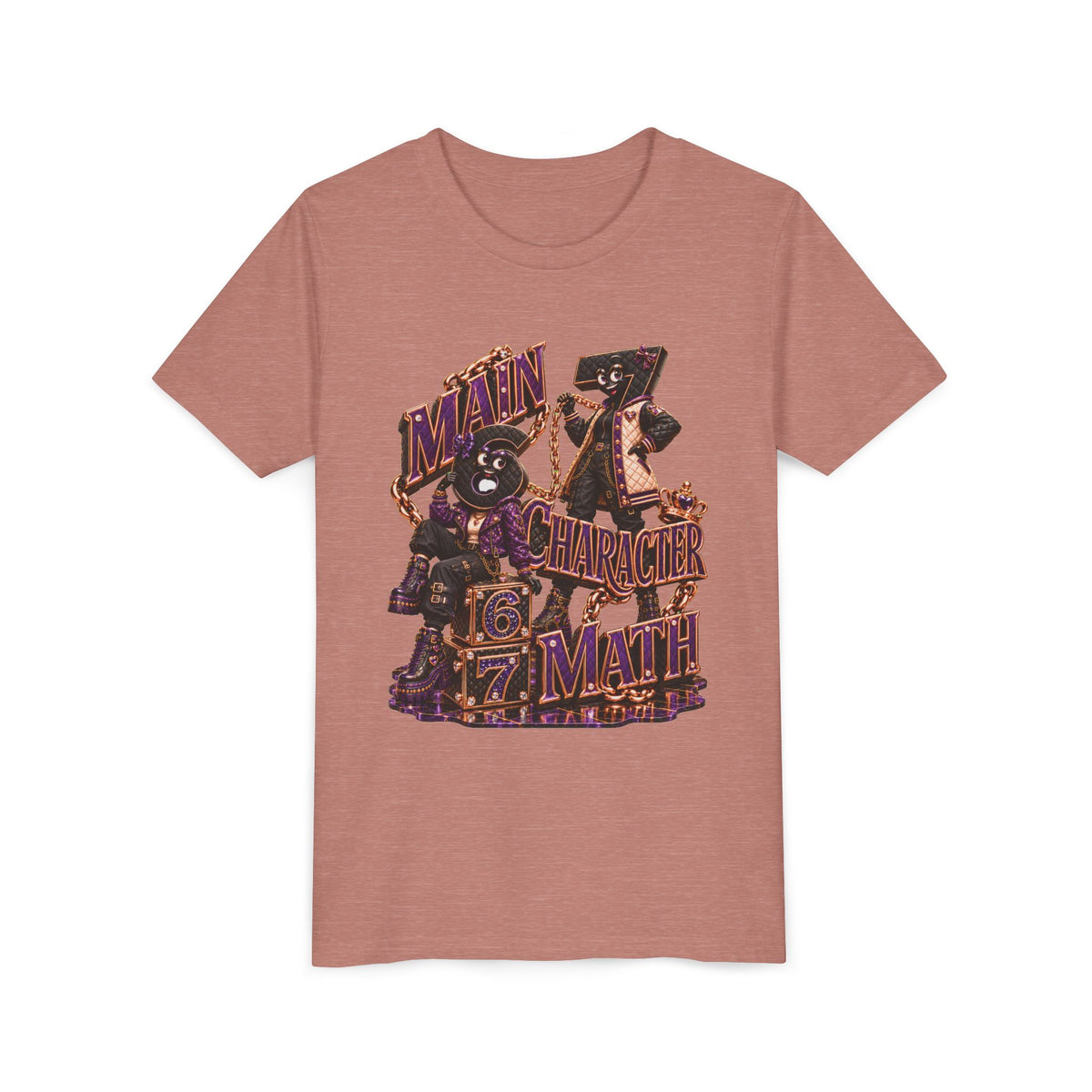 6-7: Main Character Math | Youth Unisex Tee