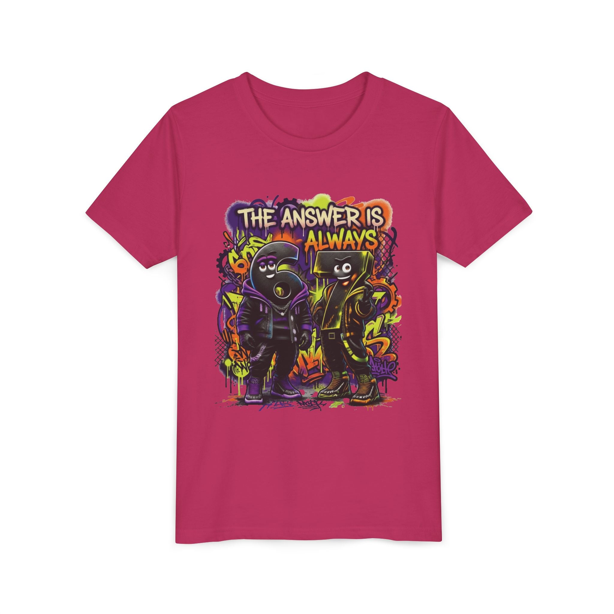 The Answer Is Always 6-7 | Unisex Youth Tee