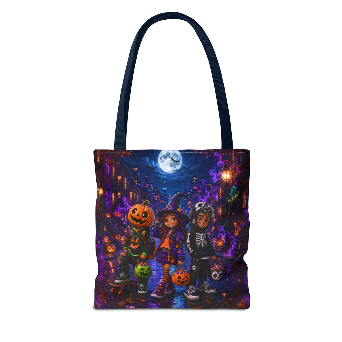 Halloween Tote Bag — Midnight Trick-or-Treat Crew