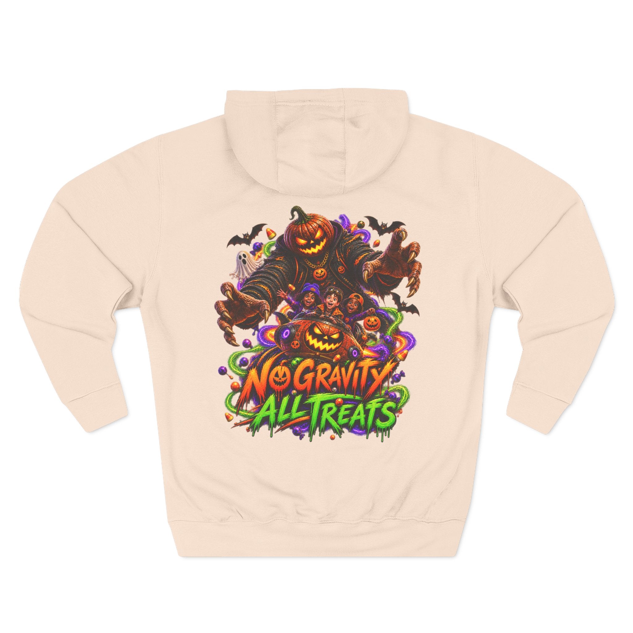 "Galaxy of Treats — Trick or Treat Galaxy Halloween Hoodie | Adult Unisex"