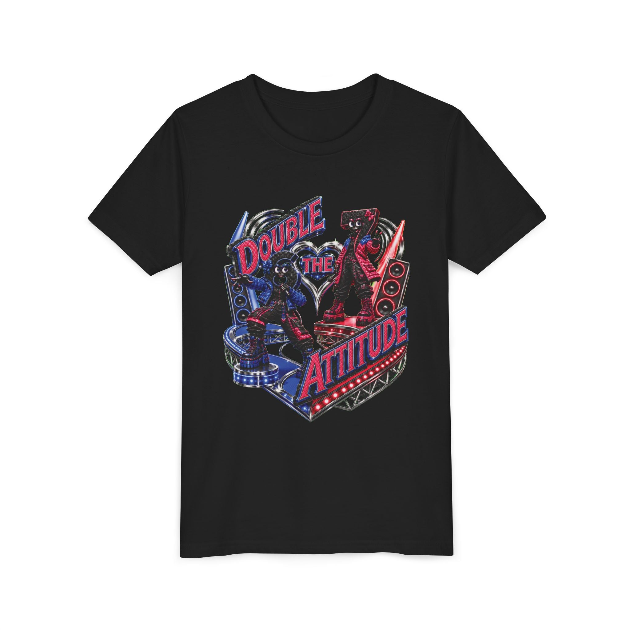 6-7: Double the Attitude | Youth Unisex Tee