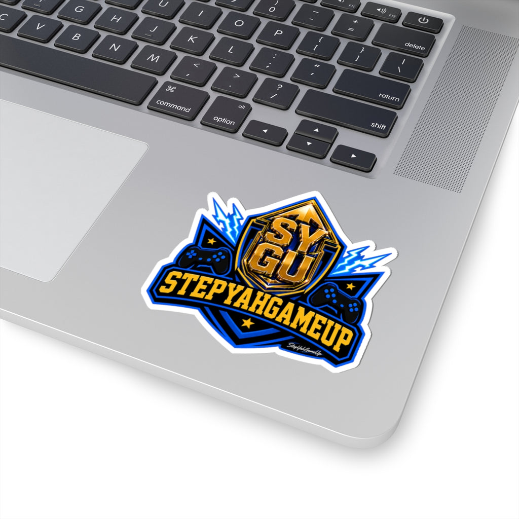 🛡️ StepYahGameUp Shield | Kiss-Cut Sticker