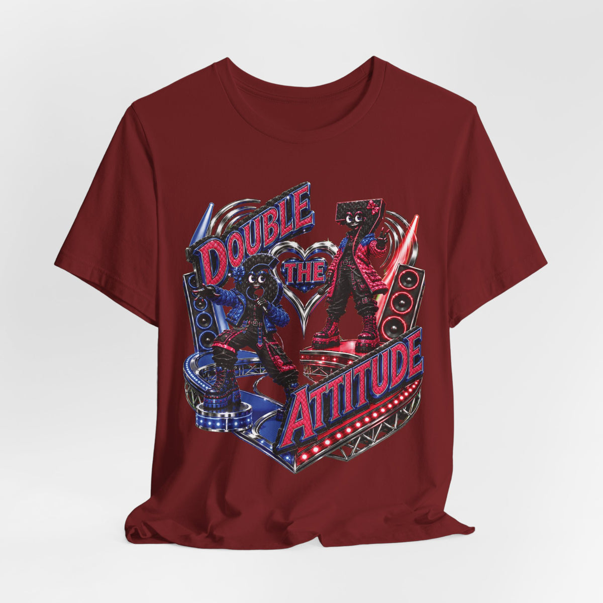 6-7: Double the Attitude | Adult Unisex Tee