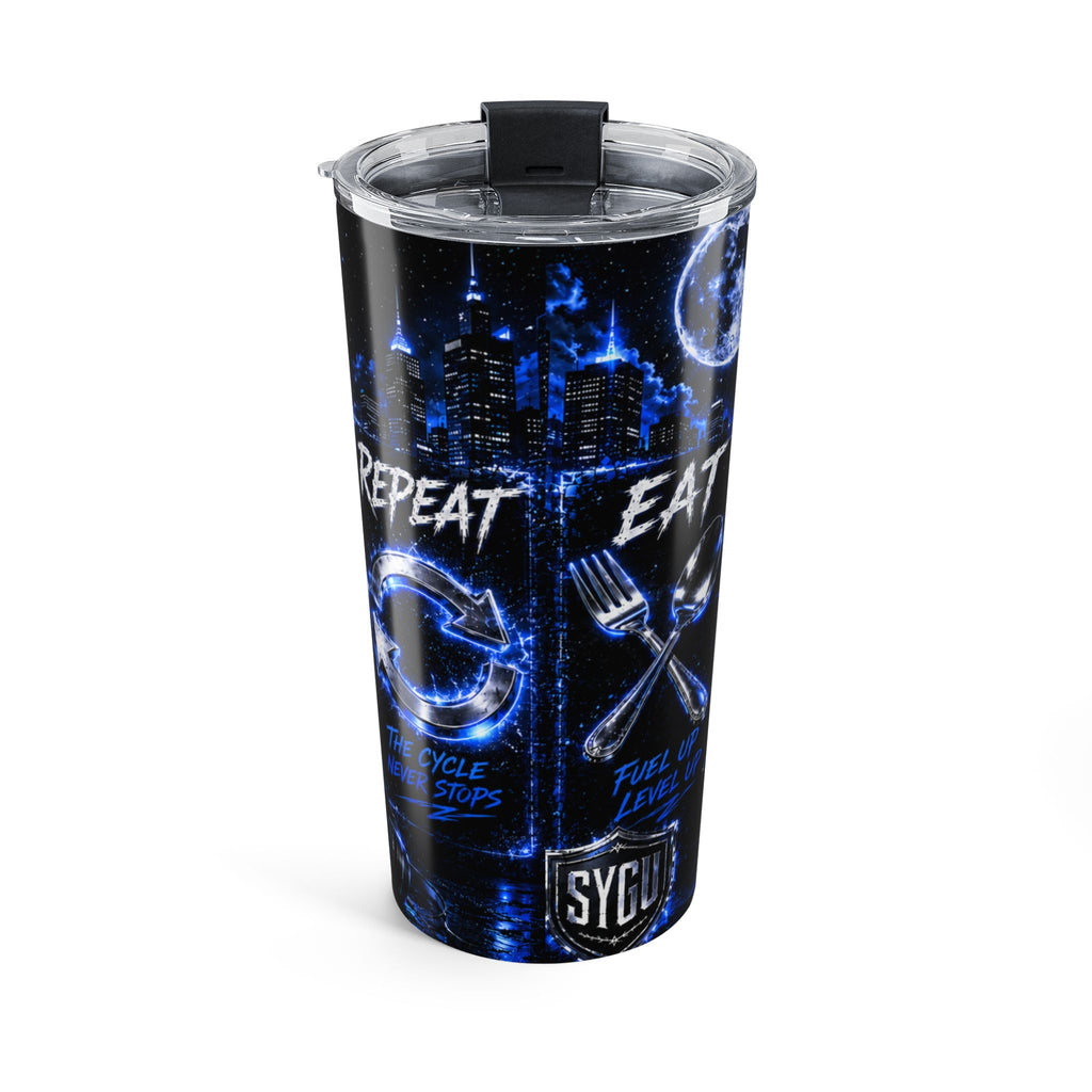StepYahGameUp — Eat Sleep Game Repeat 2 | 20oz Tumbler