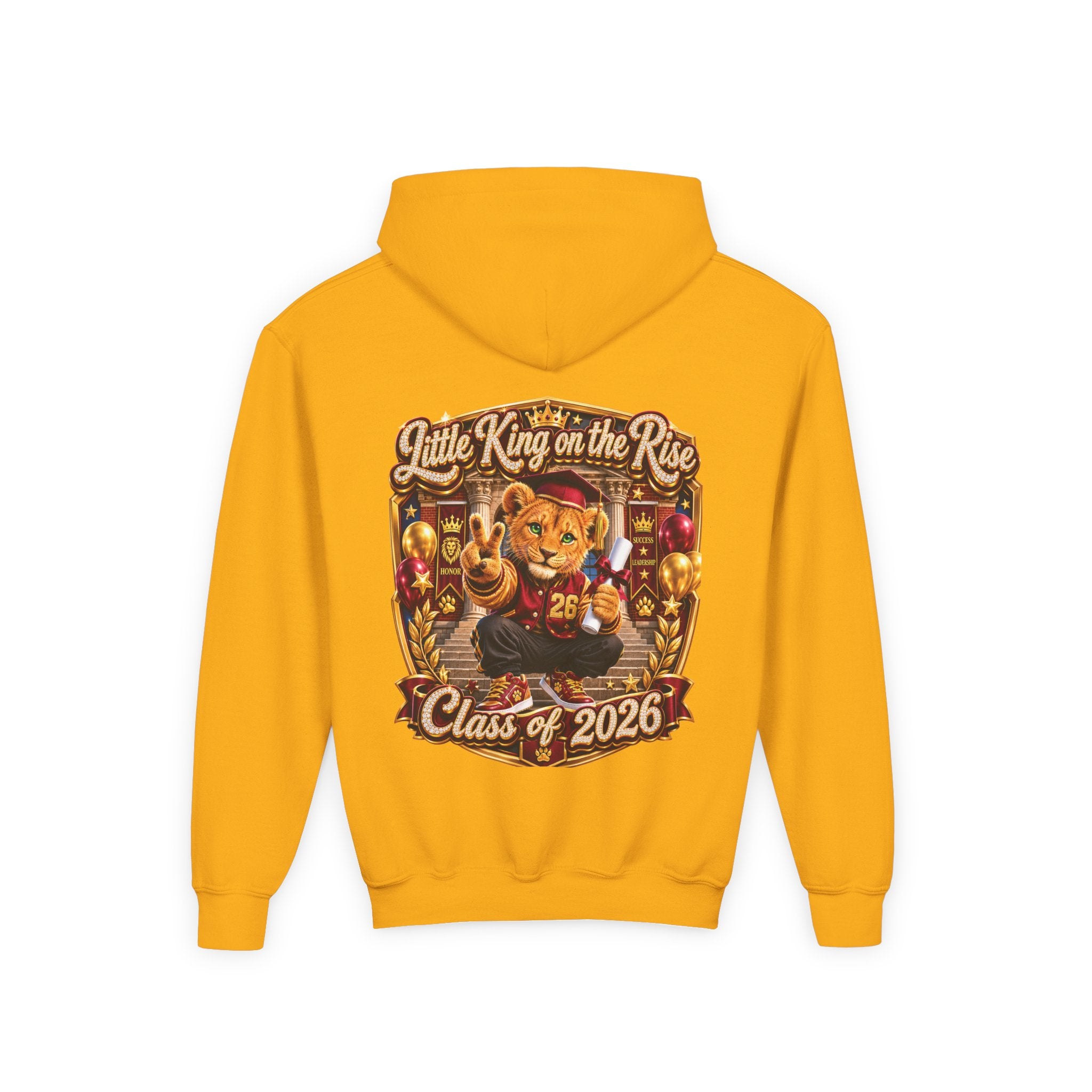 Little King Miko Unisex   Youth Hoodie — Little King on the Rise