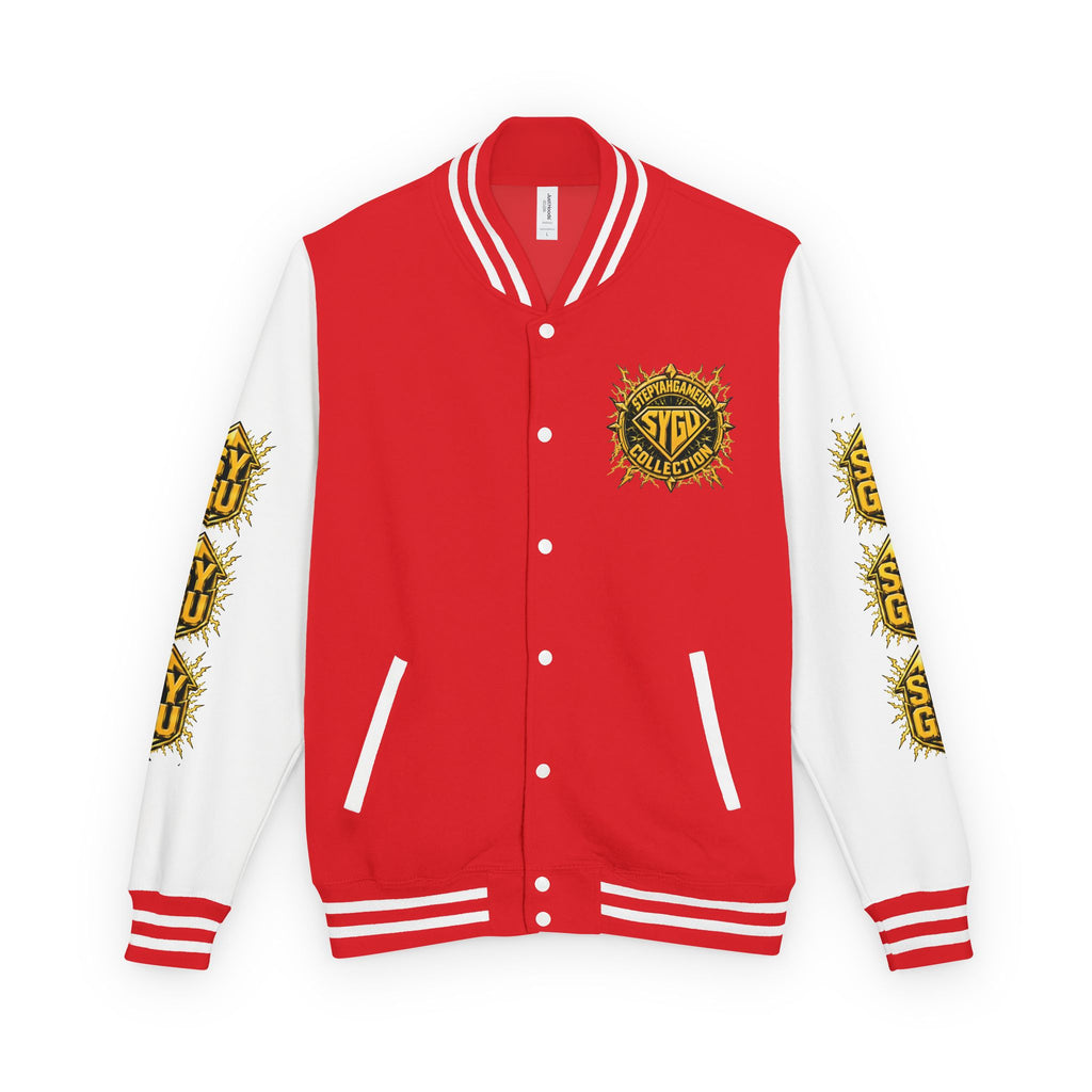 StepYahGameUp — Game On!!!! | Unisex Letterman Jacket