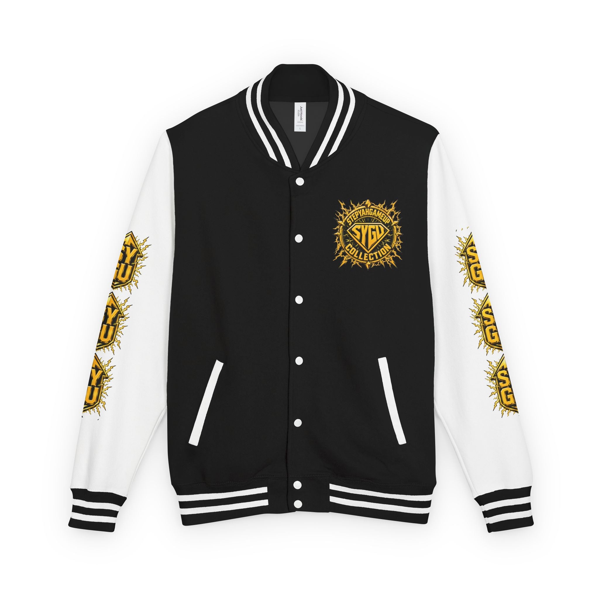 StepYahGameUp — Game On!!!! | Unisex Letterman Jacket