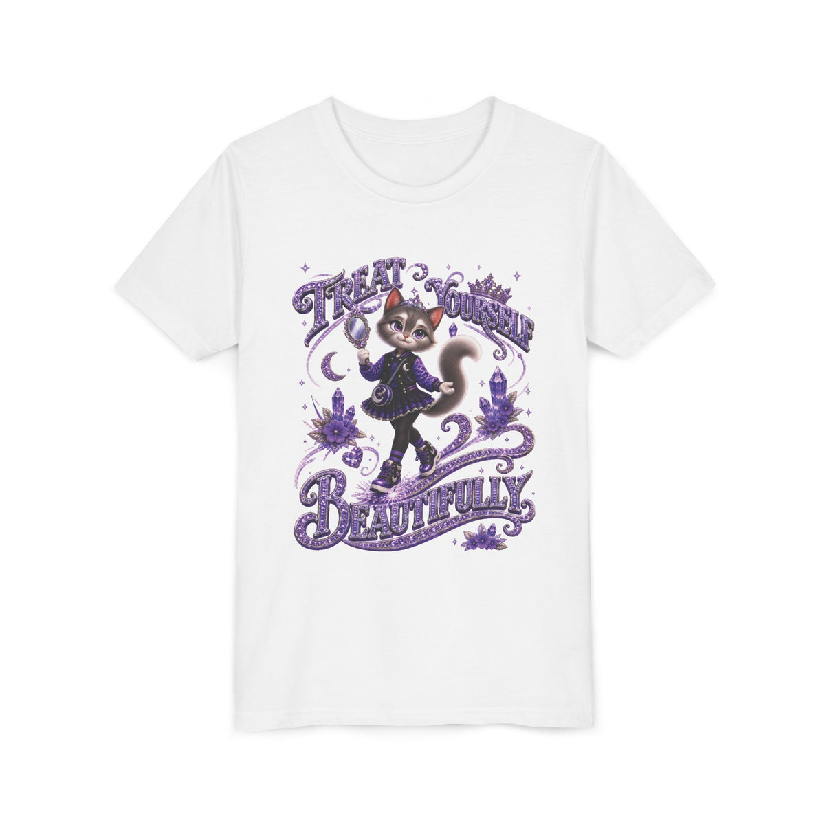 Treat Yourself Beautifully – Lil Bella™ | Youth Unisex Tee