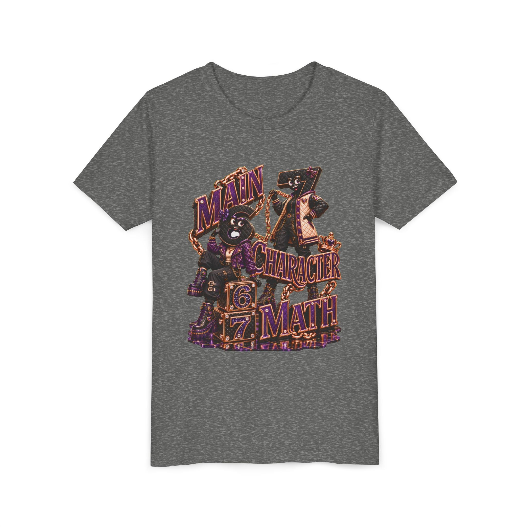 6-7: Main Character Math | Youth Unisex Tee