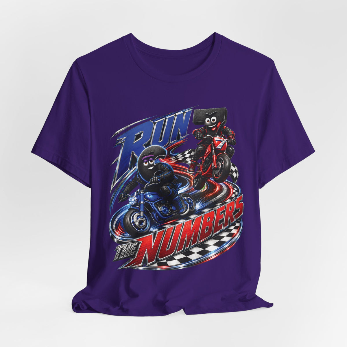Title: 6-7: Run the Numbers | Adult Unisex Tee