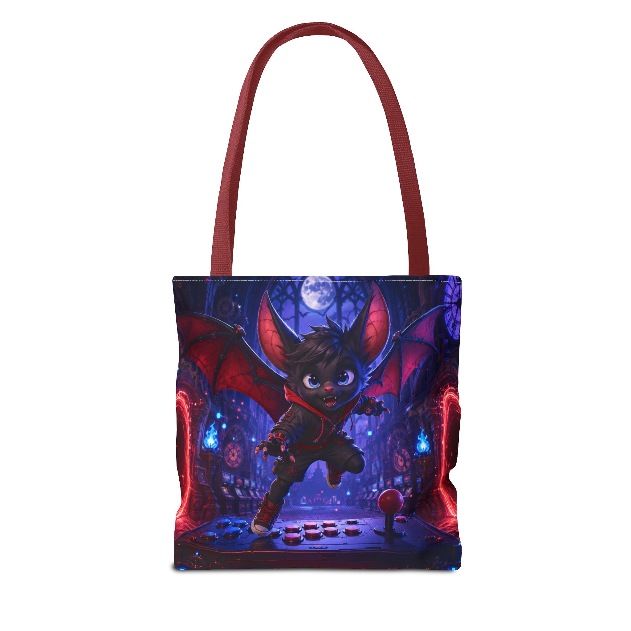 Halloween Tote Bag — Midnight Bat Arcade
