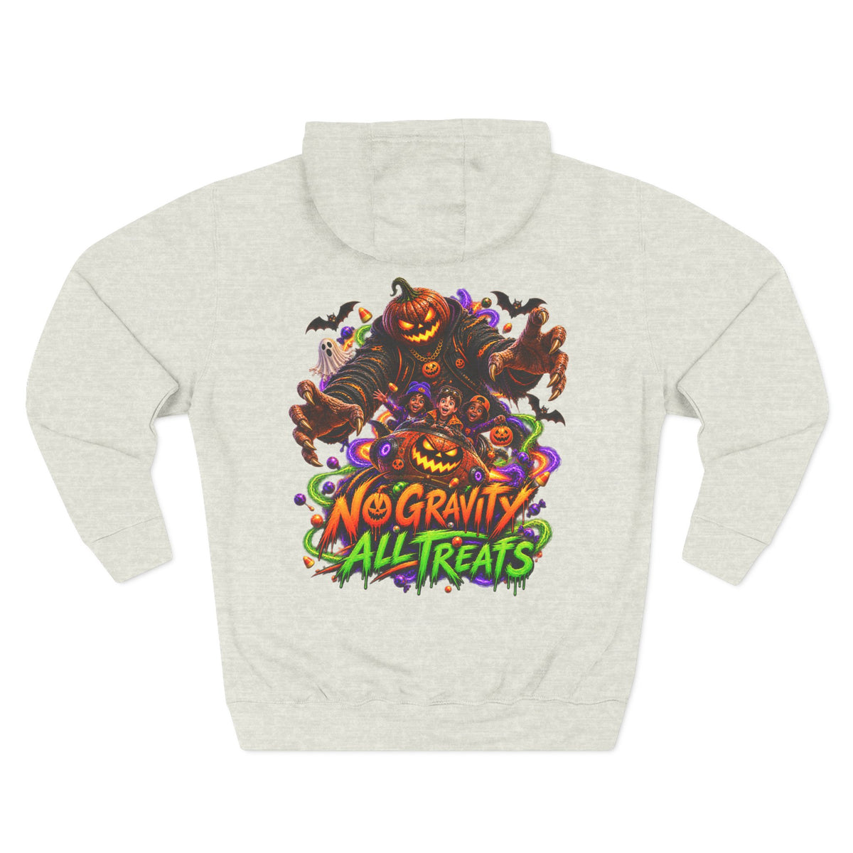 "Galaxy of Treats — Trick or Treat Galaxy Halloween Hoodie | Adult Unisex"
