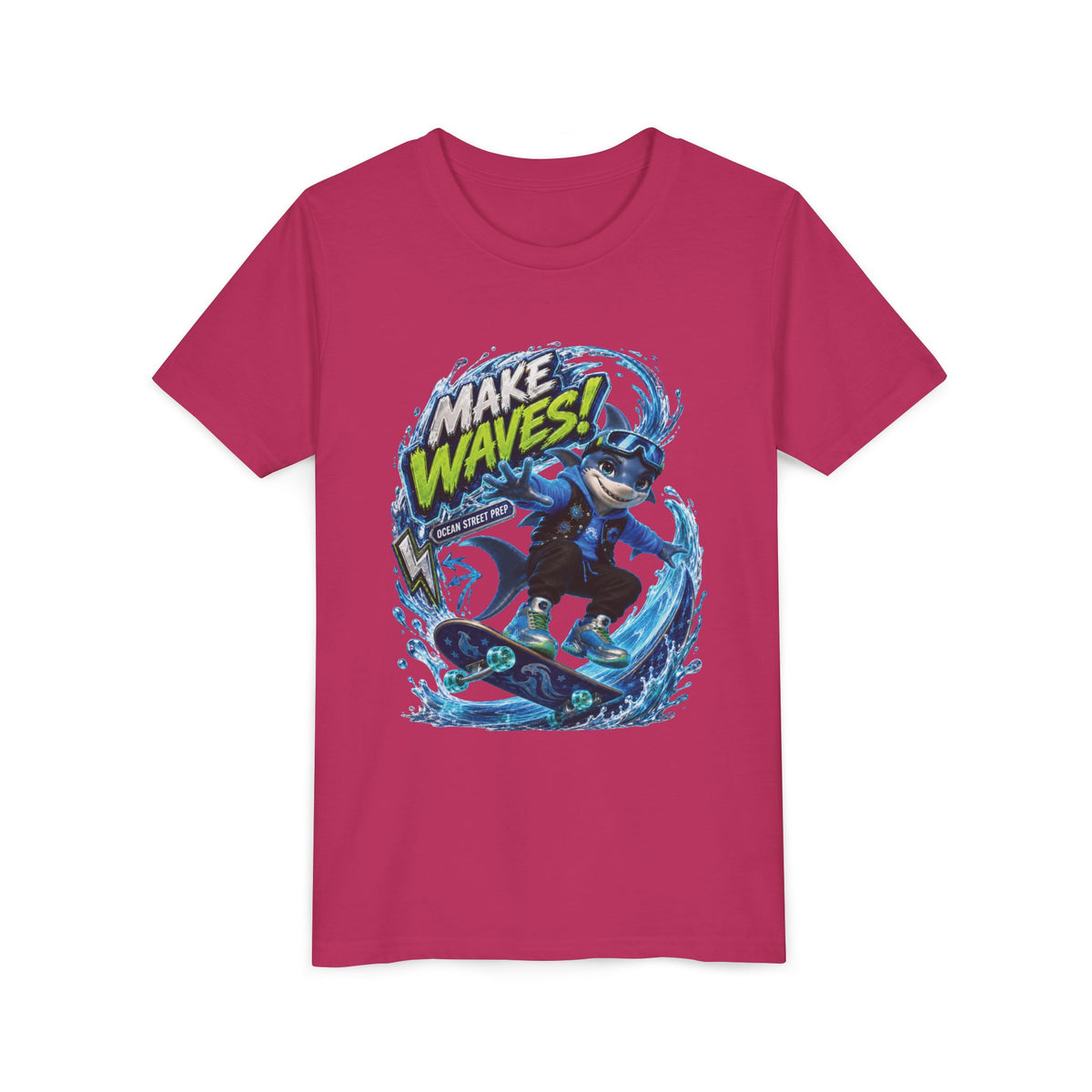Make Waves – Lil Shyler™ | Youth Unisex Tee
