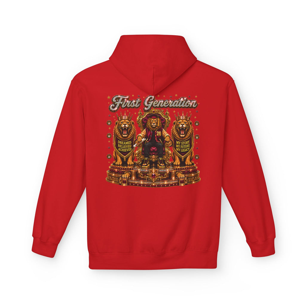 The King Miko Unisex   Hoodie — Class of 2026 | First Generation Graduate