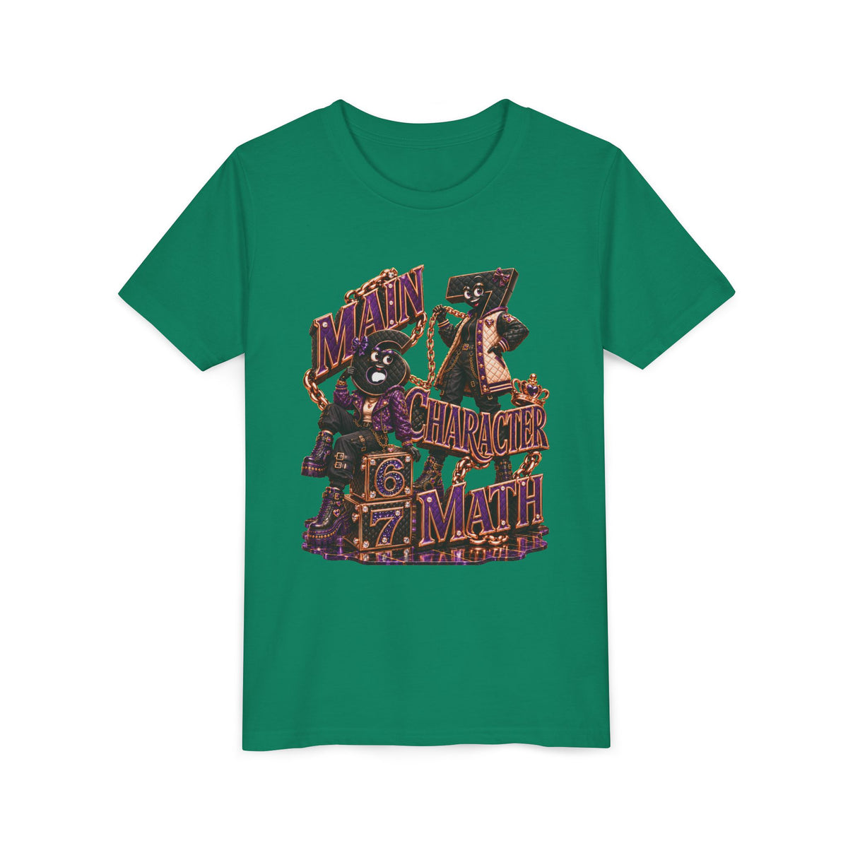 6-7: Main Character Math | Youth Unisex Tee