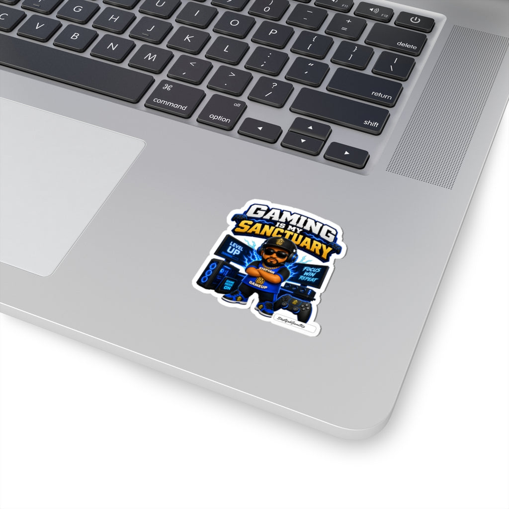 🎮 Gaming Is My Sanctuary | Kiss-Cut Sticker