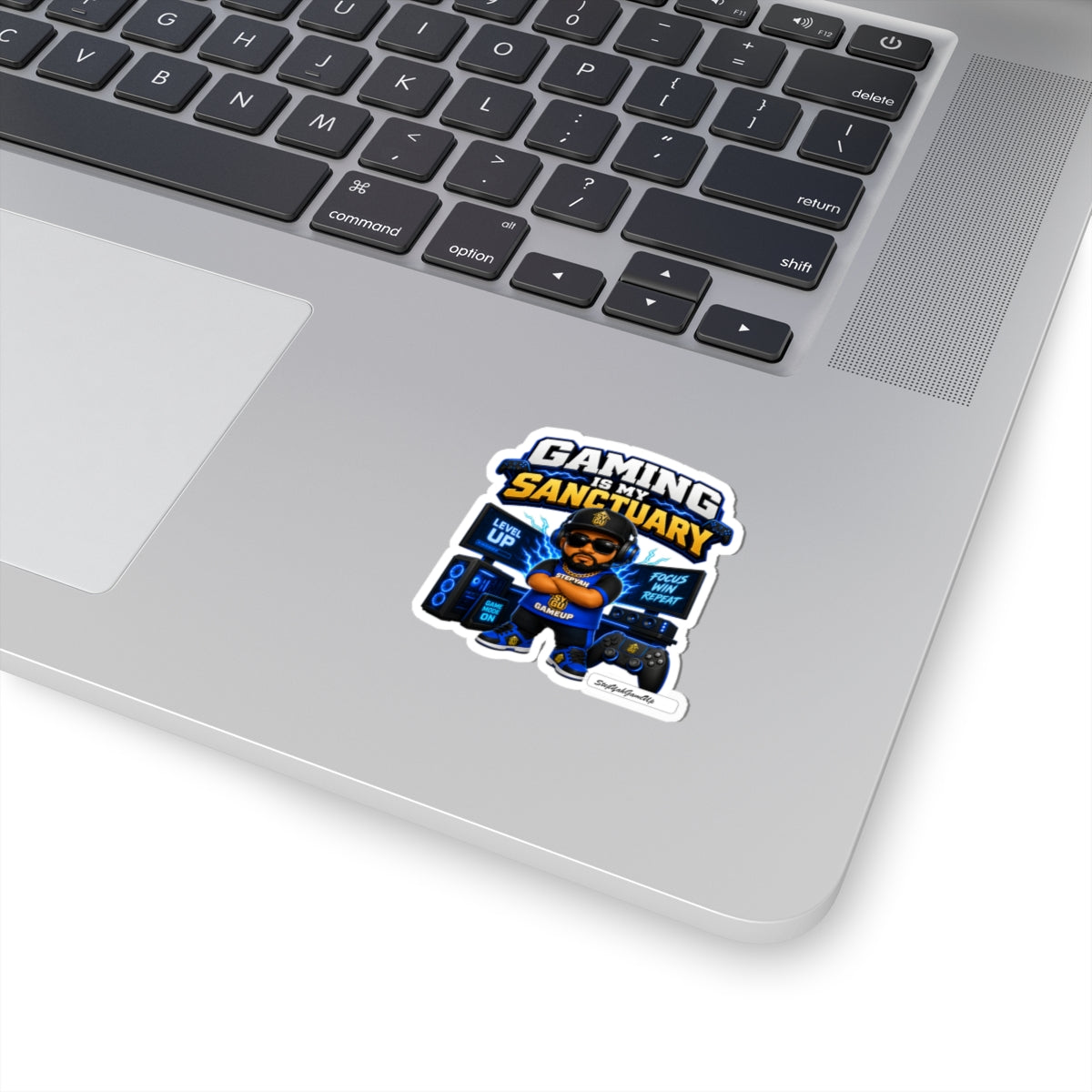 🎮 Gaming Is My Sanctuary | Kiss-Cut Sticker