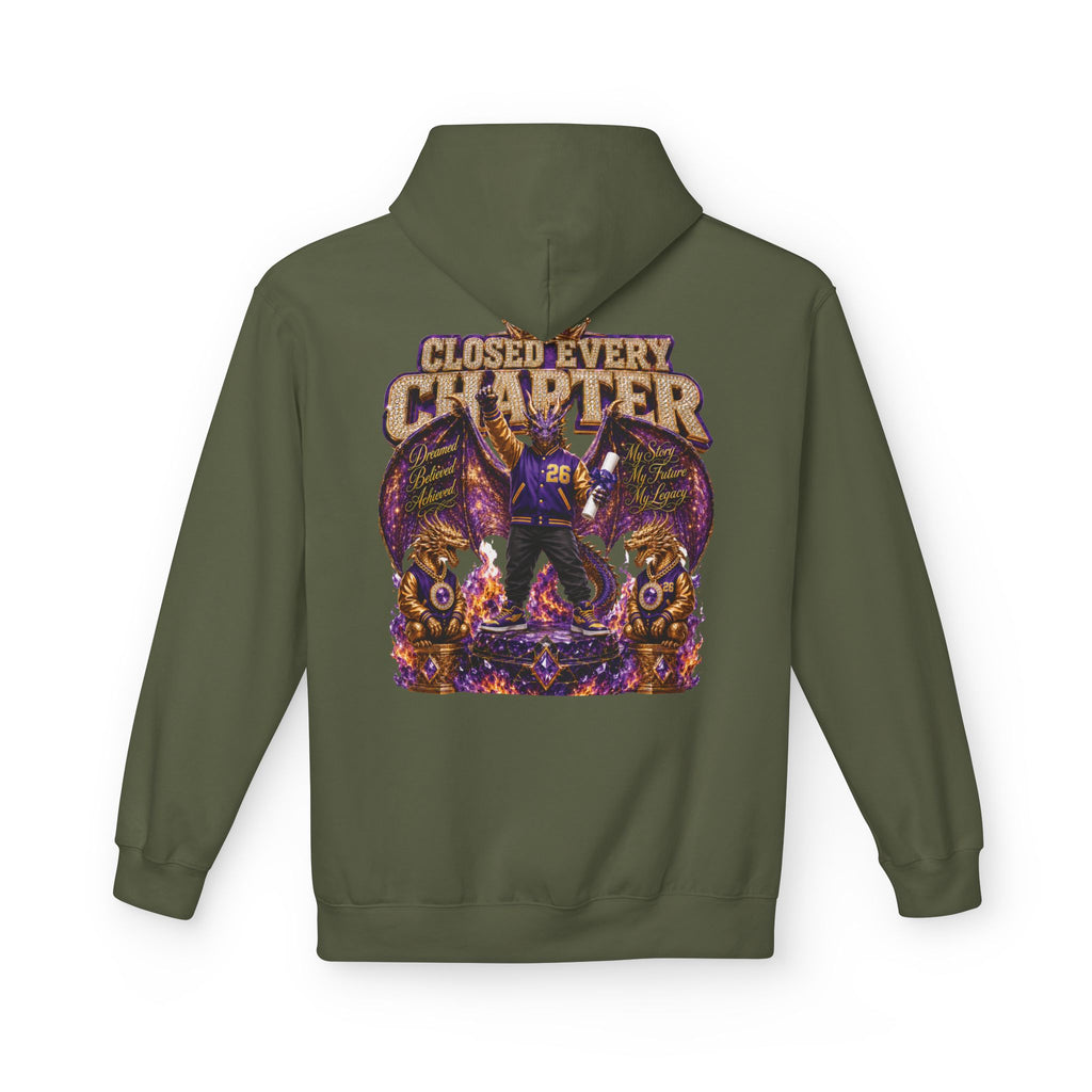 The Drake Unisex Hoodie — Closed Every Chapter
