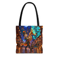 Halloween Tote Bag — Skeleton Brass Parade