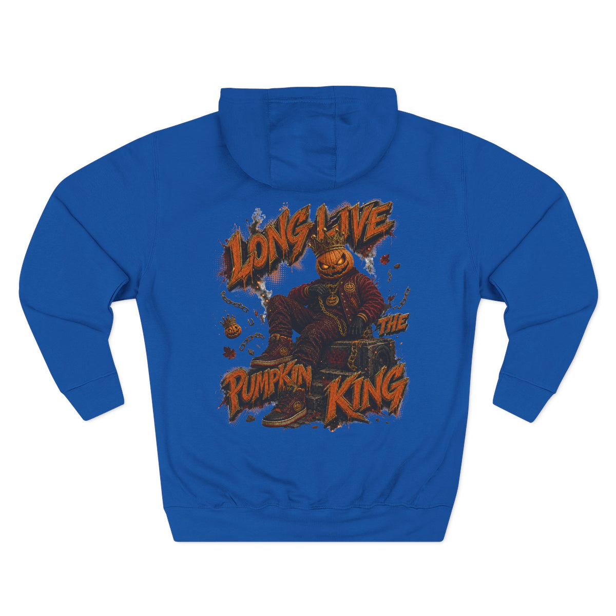 Long Live the Pumpkin King — Pumpkin Street Royalty Halloween Hoodie | Adult Unisex