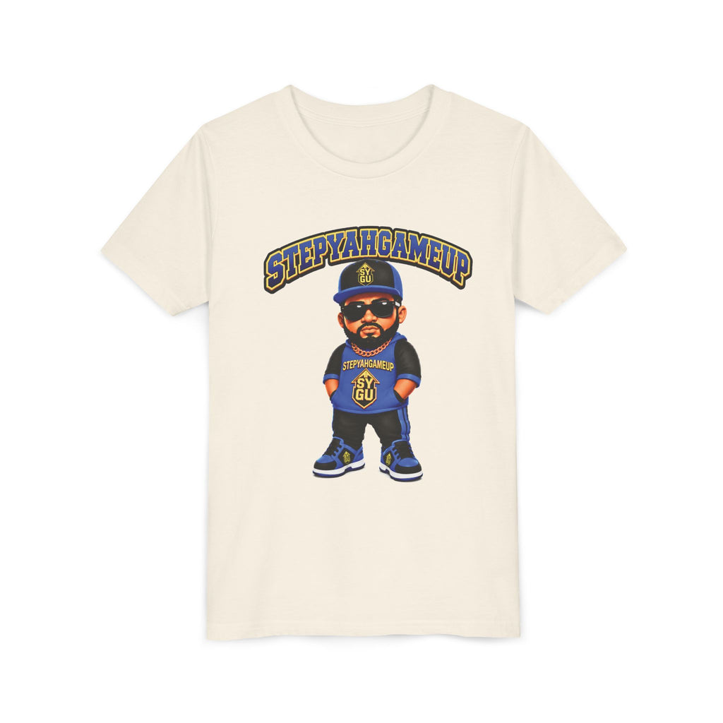 StepYahGameUp — Stumble Step | Hands In Pockets | Unisex Youth Tee