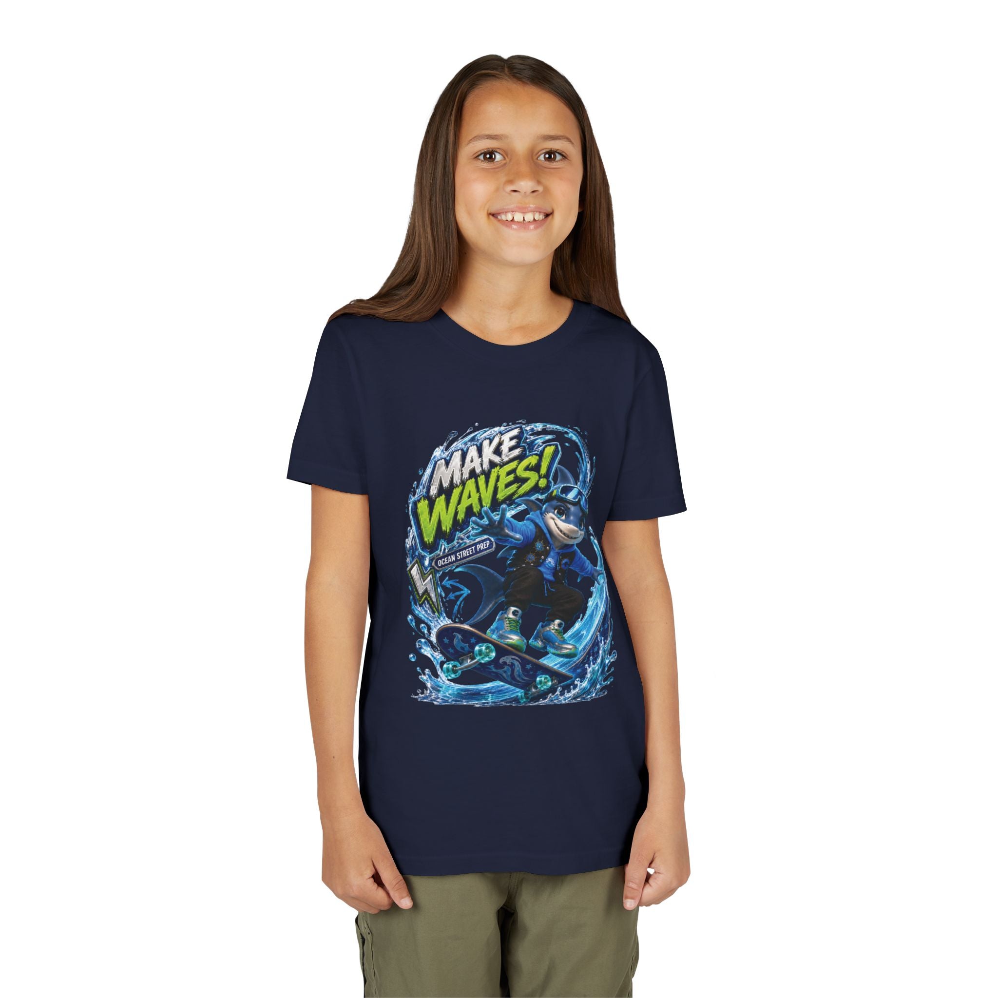 Make Waves – Lil Shyler™ | Youth Unisex Tee