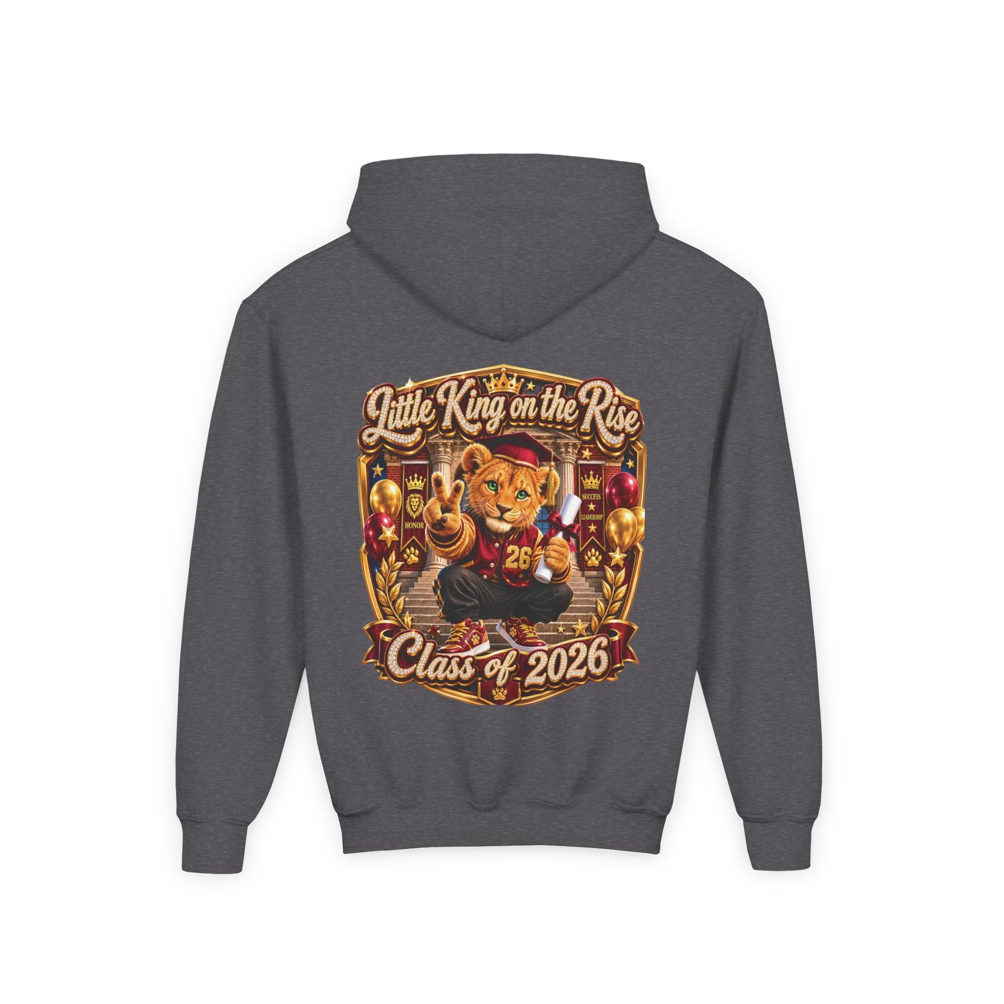 Little King Miko Unisex   Youth Hoodie — Little King on the Rise